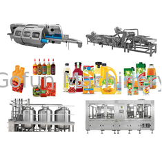 Hohe Kapazitäts-Getränkemischungsund Pack-Band aseptische Flaschen-Füllmaschine SS304 ISO-Bescheinigung