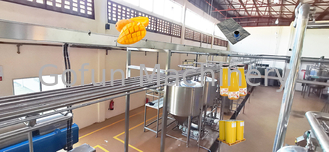 Industrielle Stau-Produktlinie-frische Früchte der Mango-100T/D, die Maschine herstellen
