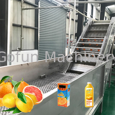Getränk, das Zitrusfrucht-Produktlinie Sus304 1500t/D extrahiert