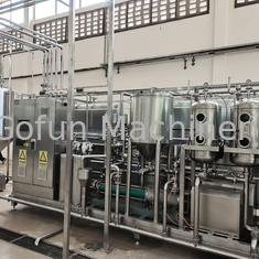 CE-zertifizierte Mango-Saft Milch Uht Sterilisationsmaschine / Platte / Ausrüstung