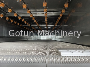 Pasteurisierung und Kühlung Tunnel UHT Sterilisator Maschine Wasserspray Typ