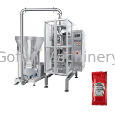 Automatische Vertikalverpackungsmaschine für Flüssigkeit Tomatensoße Ketchup Flüssigkeitsverpackungsmaschine