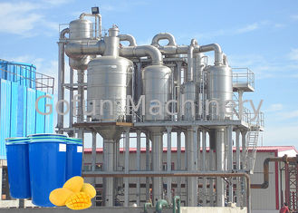 Hohe Leistungsfähigkeits-Vakuumwasser-Verdampfungs-Maschine für Mango-Paste CER/ISO