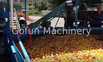 Vollautomatische Apfelsaft-Fertigungsstraße-moderne einleitende Reihen-Technologie