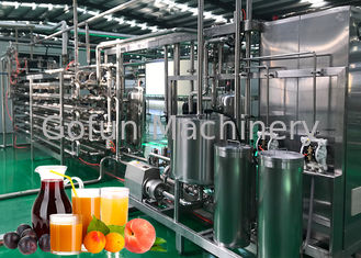 Ss304 UHT-Pasteurisierungsmaschine, schlüsselfertige Verarbeitungslinie für Birnenpaste