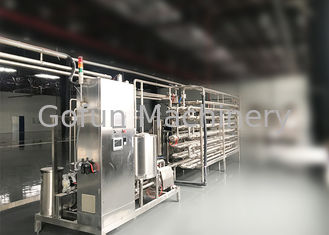 Automatische UHT-Sterilisator-Maschinen-Röhrensterilisierungssystem SS304 für Milchprodukte