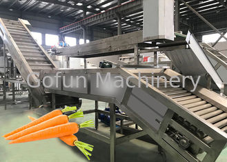 Modularbauweise-Karotten-Gemüseverarbeitungs-Ausrüstungs-Spannung 220V/380V