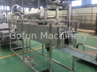 SUS 304 einfache Operation der Mango-Marmeladen-Produktions-Maschinen-500kg/H