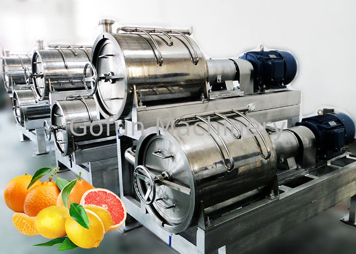 Frucht-Produktlinie der Zitrusfrucht-1500T/Day des Saft-380V SUS304