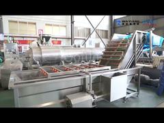 Hochwertige Blasenreinigungsmaschine, industrielle Gemüsespülmaschine
