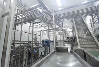 Mango Juice Processing Line High Efficiency des Edelstahl-300T/D
