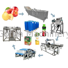 Apple Pulper Processing Machine Produktionslinie für Apfelkonzentratmarmelade