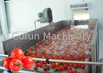PRODUKTLINIE-Tomaten-Verarbeitungs-Ausrüstung des Edelstahl-380V Gemüse