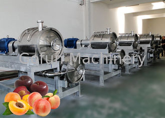 Steuerpfirsich-Aprikosen-Frucht-Produktlinie PLC-3tons/Day