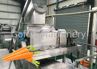 Energiesparender Karotten-Verarbeitungsanlage-Maschinen-hoher Saft-Ertrag-gutes Aroma